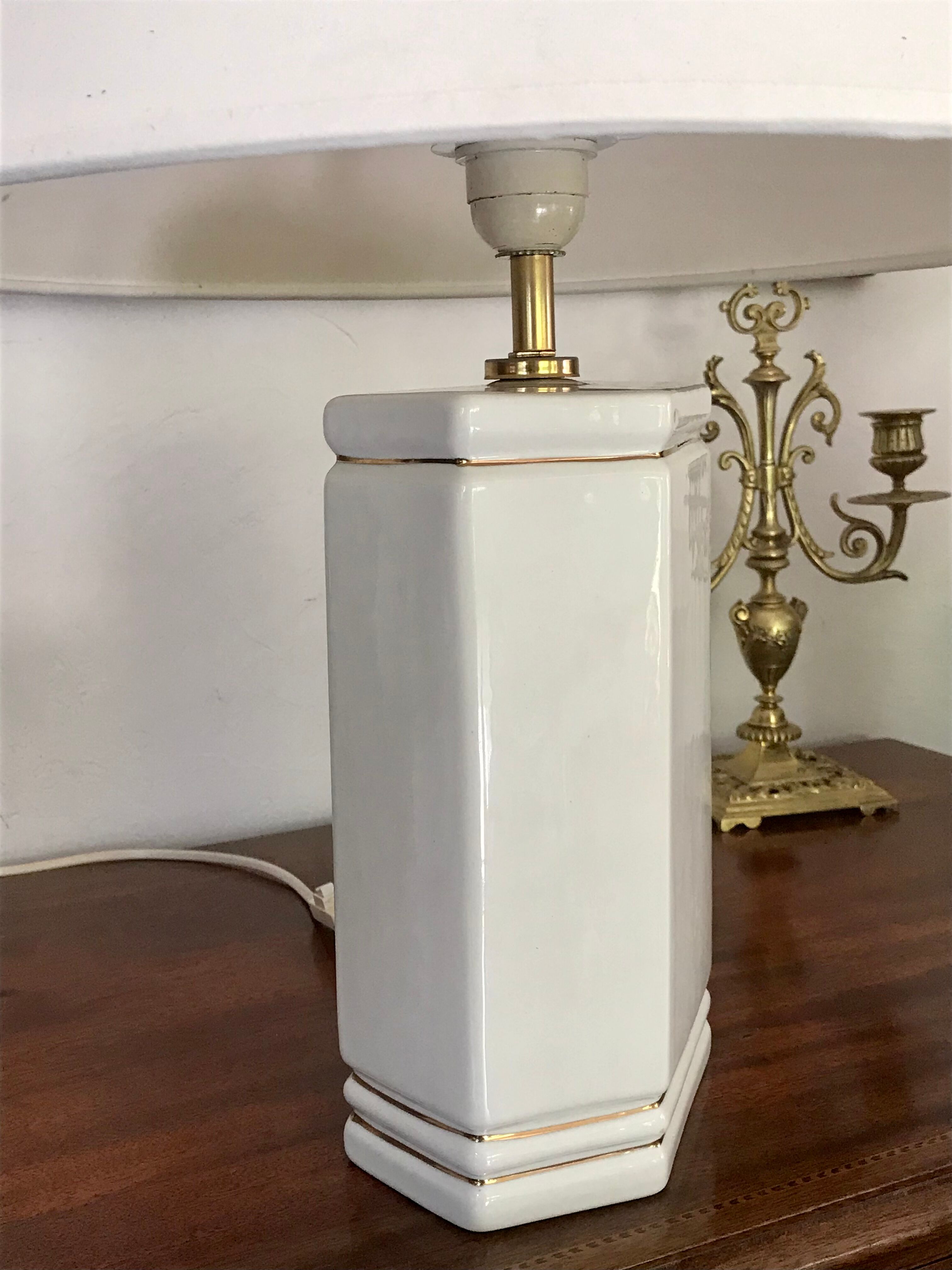 Vintage ceramic lamp