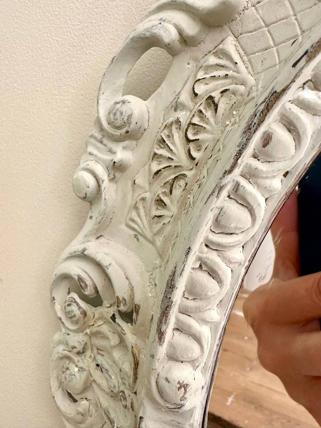 Old mirror, baroque style
