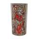 Women's deco vase in two-sided/reverse relief 30 cm