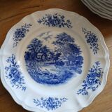 Ensemble 37 assiettes Sarreguemines