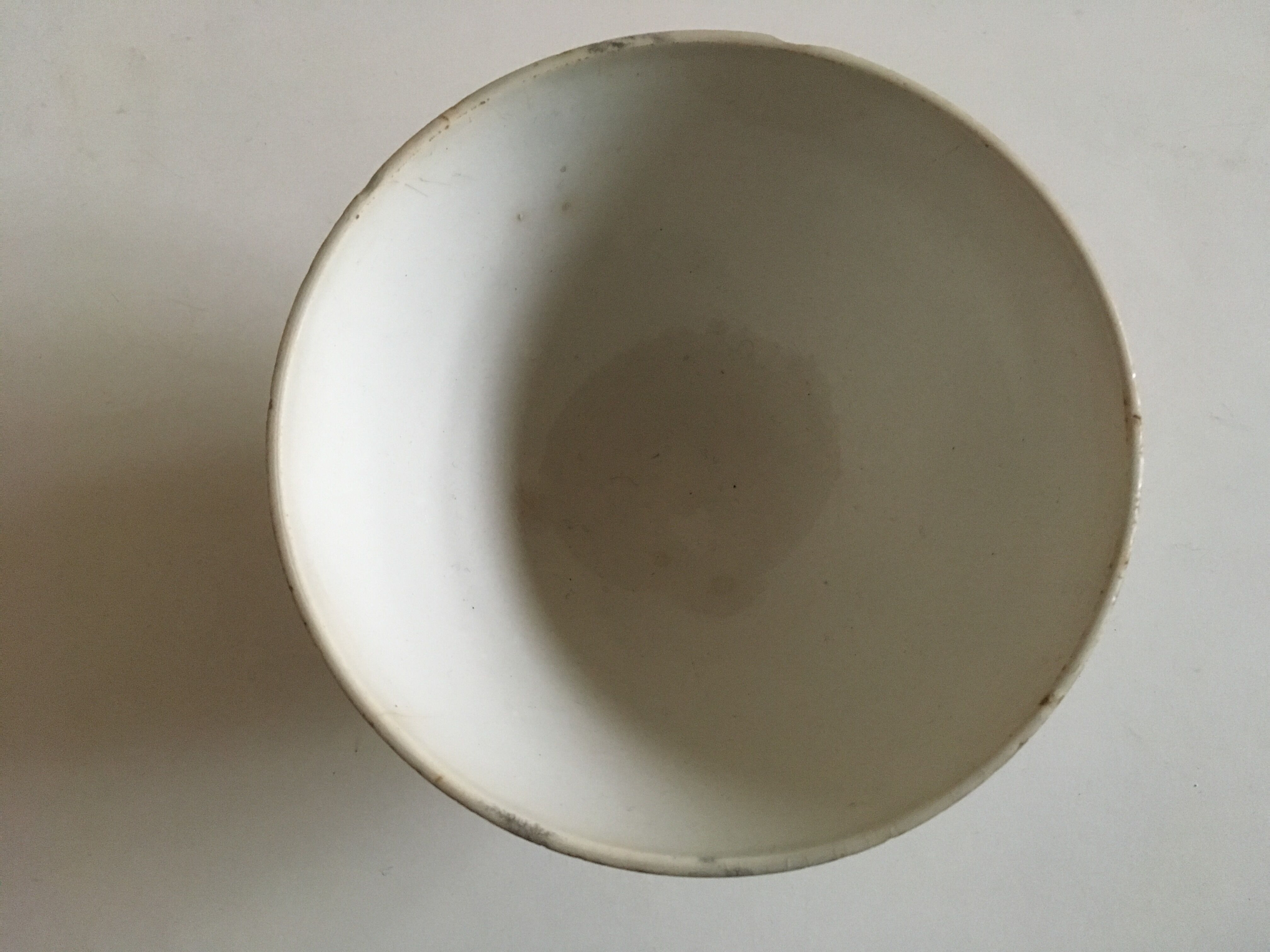 Set de 3 bols de faience terre de fer début 20