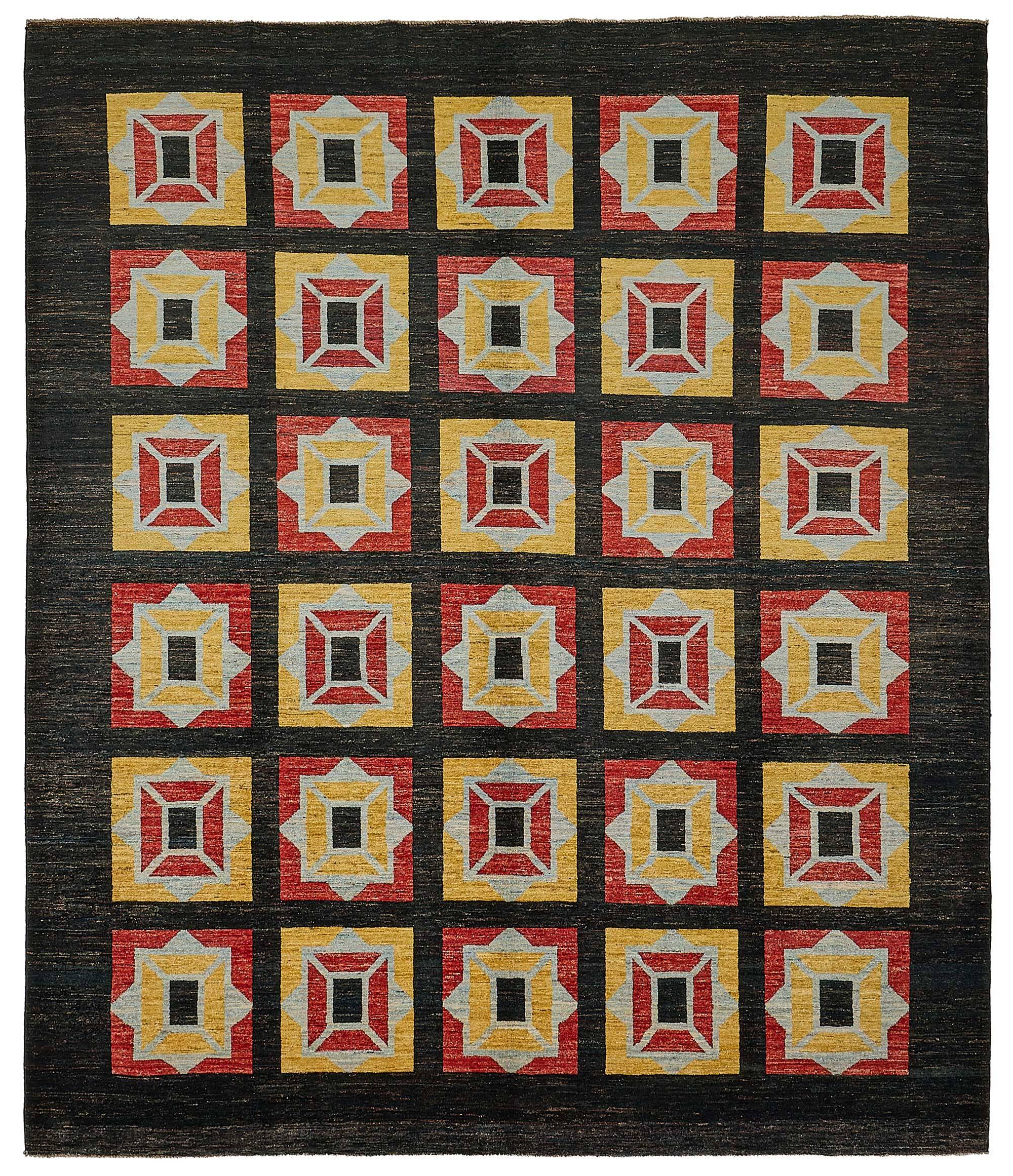 Turkish Handknotted Wool Oushak Rug 270 cm x 315 cm