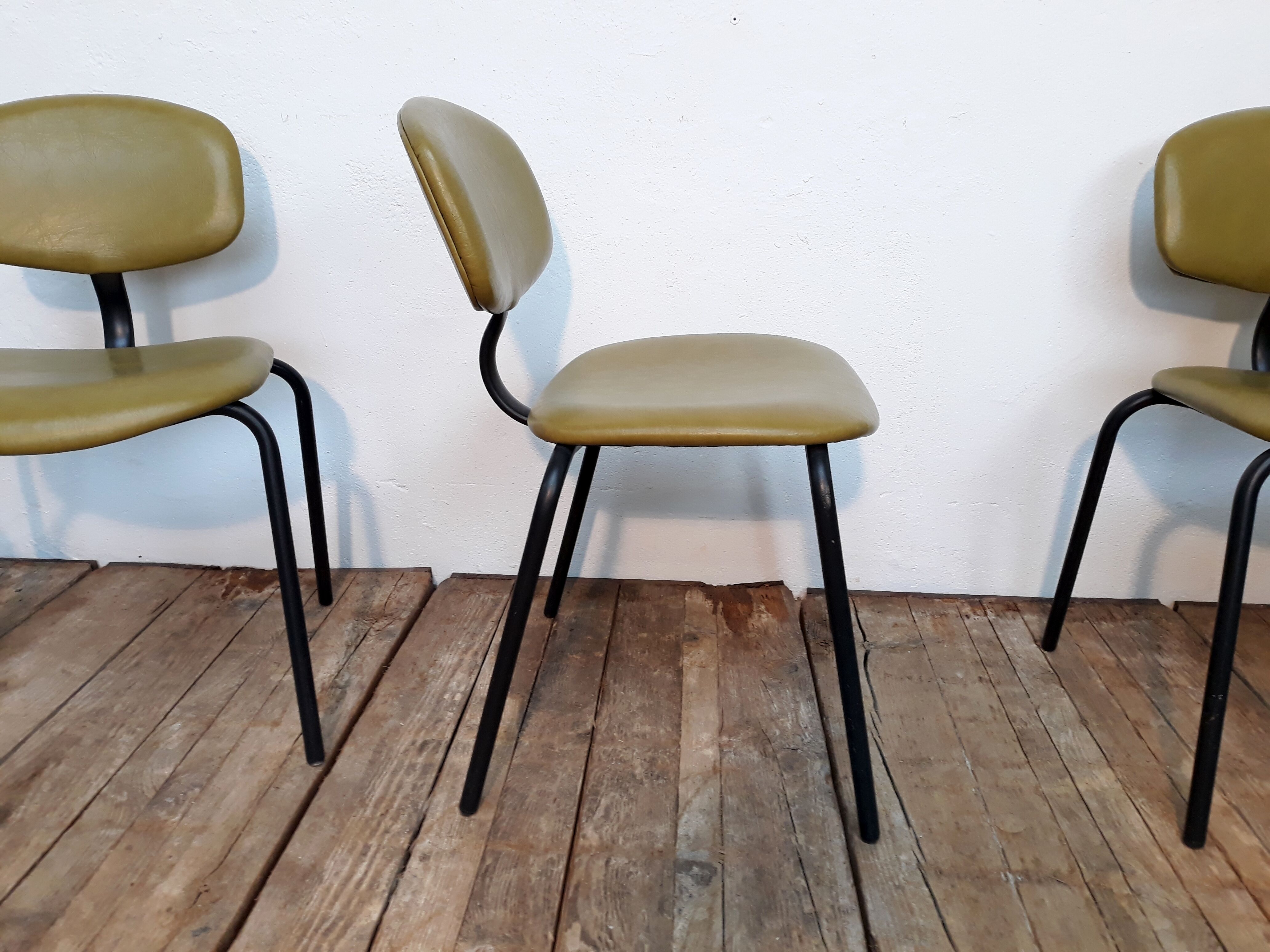 9 chairs vintage Stafor Steelcase