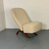 Mid-Century Modernist Bouclé Congo Easy Chair by Theo Ruth for Artifort, 19