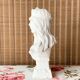 Bust of woman in plaster: Diane