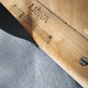Ligna Adjustable Swivel Office Chair, Czechoslovakia, 1950s