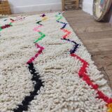 Handmade Berber wool mrirt rug 236 X 140 CM