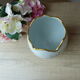 Old Tripod Egg Vase Genuine Limoges Porcelain, Large Limoges Egg