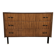 1960s teak three-drawer chest of drawers