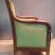 Empire period bergère in mahogany