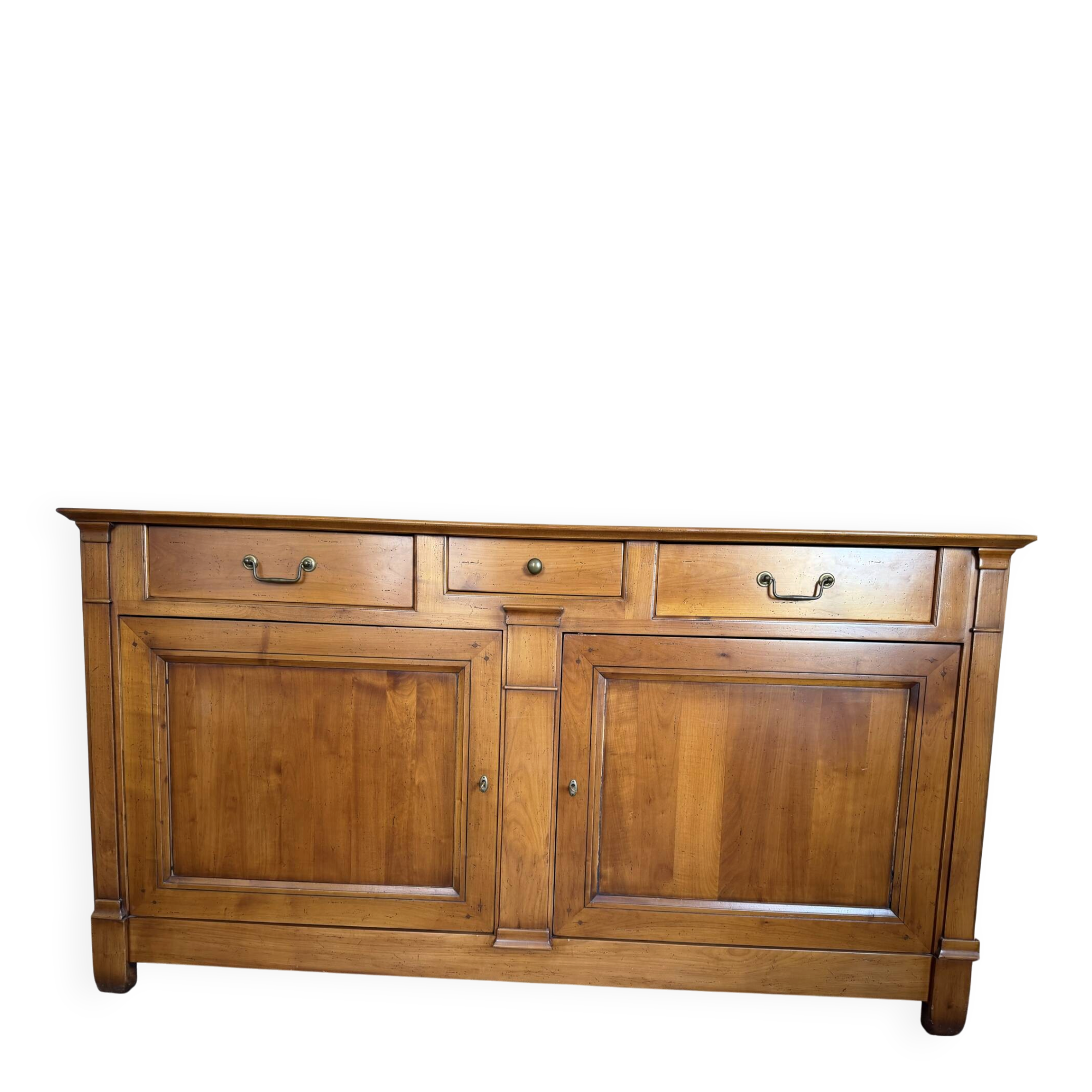 Solid cherry wood sideboard – Atelier Villa, Faubourg Saint-Antoine Paris