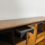 English oak writing desk