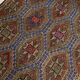 Blue & Brown Star Pattern Kilim Rug, 153x315Cm
