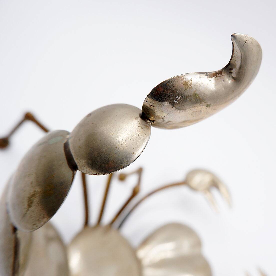 Brass and metal scorpion - 1970s