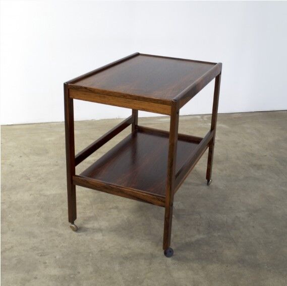 Serving rolling vintage rosewood - 1960