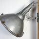Large Vintage Industrial Aluminium Factory Wall Spotlight, 1970s