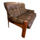 Ekornes ‘Montana’ Midcentury leather sofa