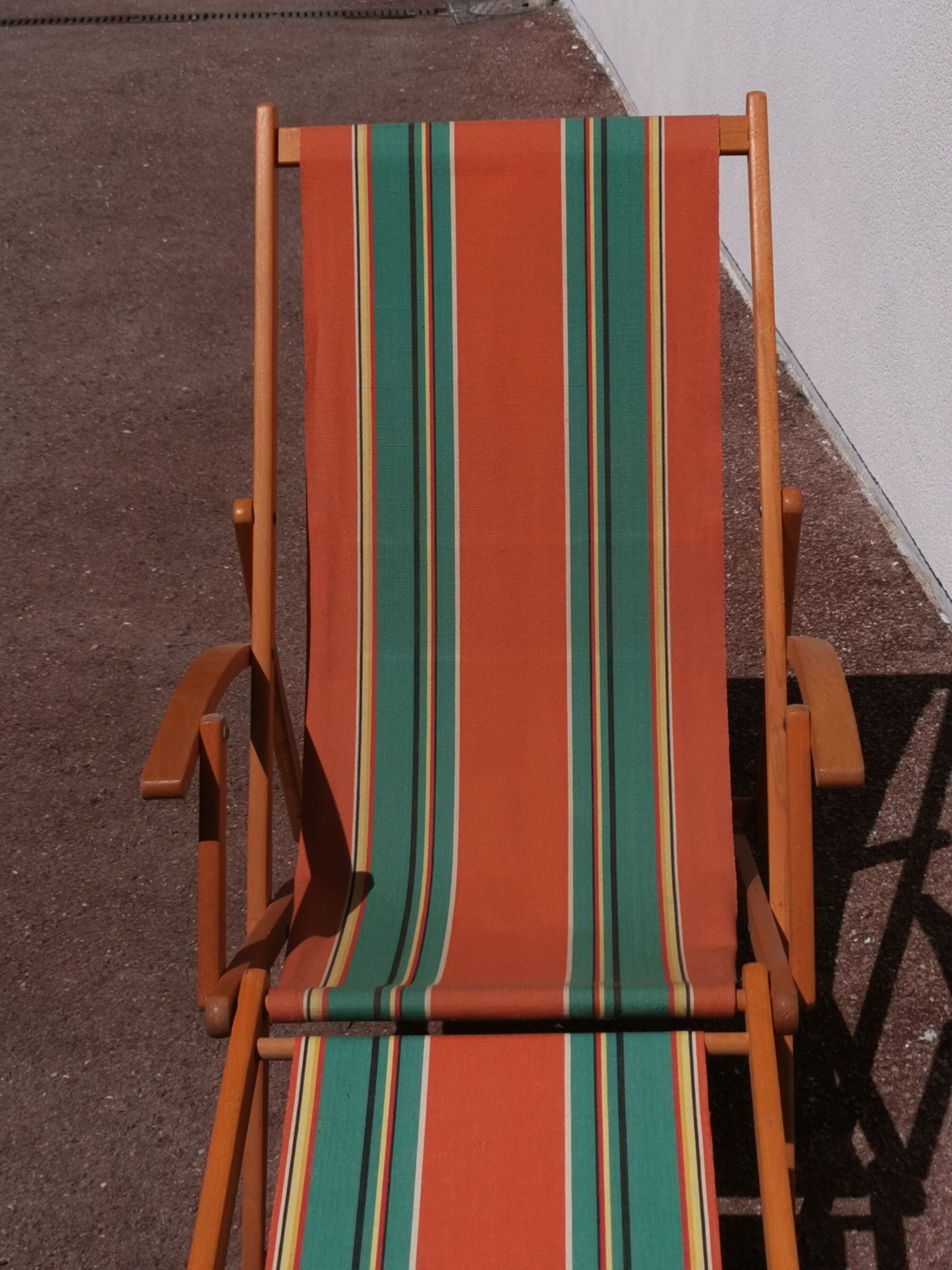 old Transat , CHaise Longue , Bain de SOleil