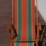 old Transat , CHaise Longue , Bain de SOleil