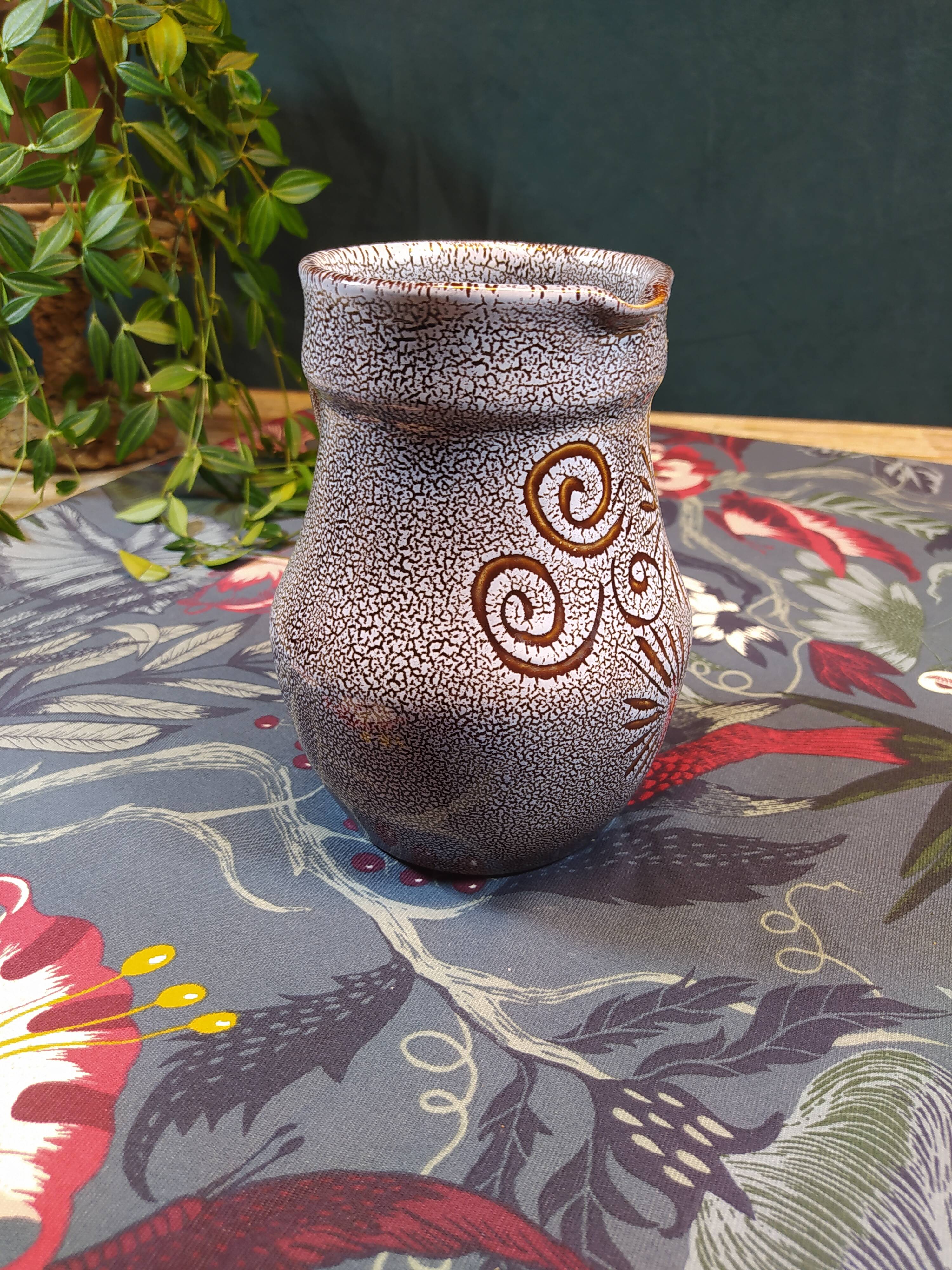 Vintage ceramic carafe