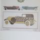 Art Deco illustration luxury car Delaunay Belleville by Lepape in 1924