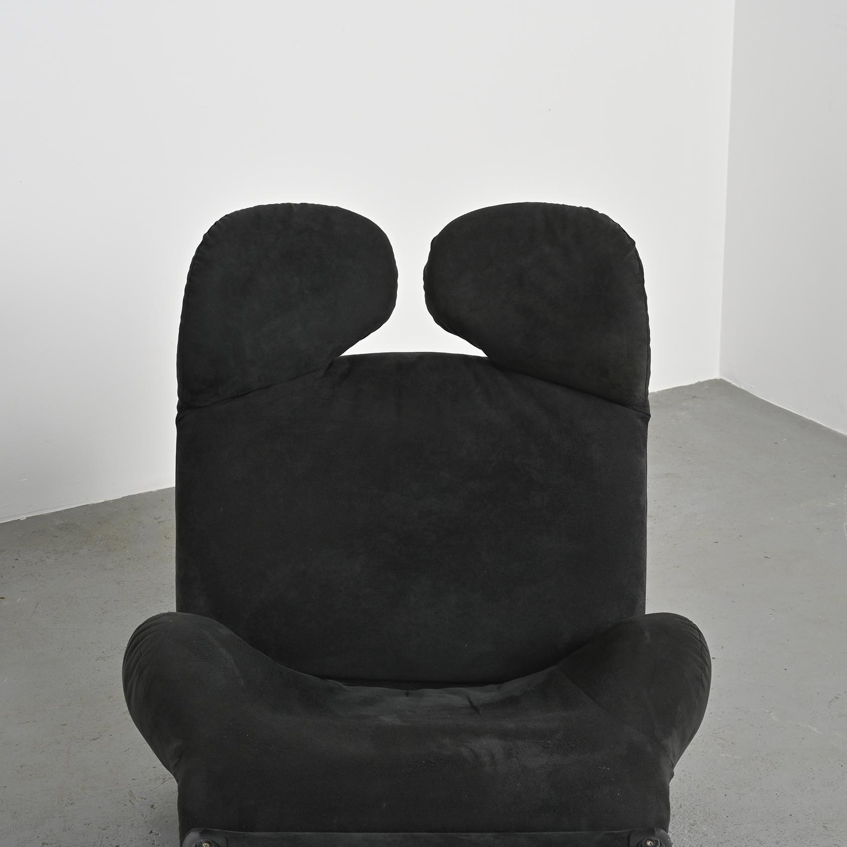 Modular armchair "Wink" by Toshiyuki Kita, Cassina edition, Italy, circa 1980