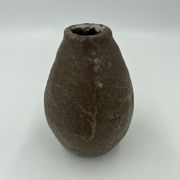 Vase en terre cuite veiné