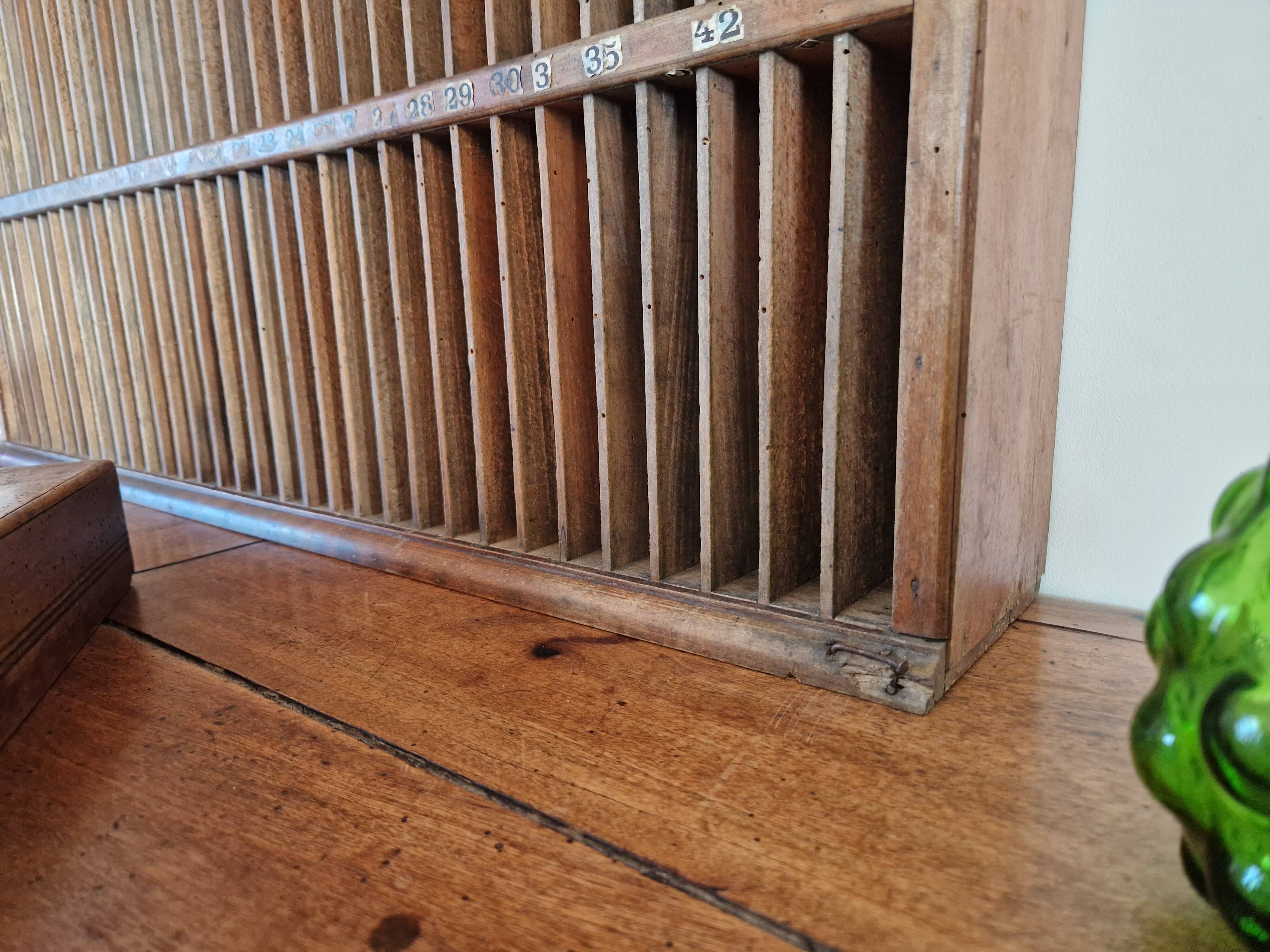 Historic Radiguer printing cabinet – characterful piece of furniture