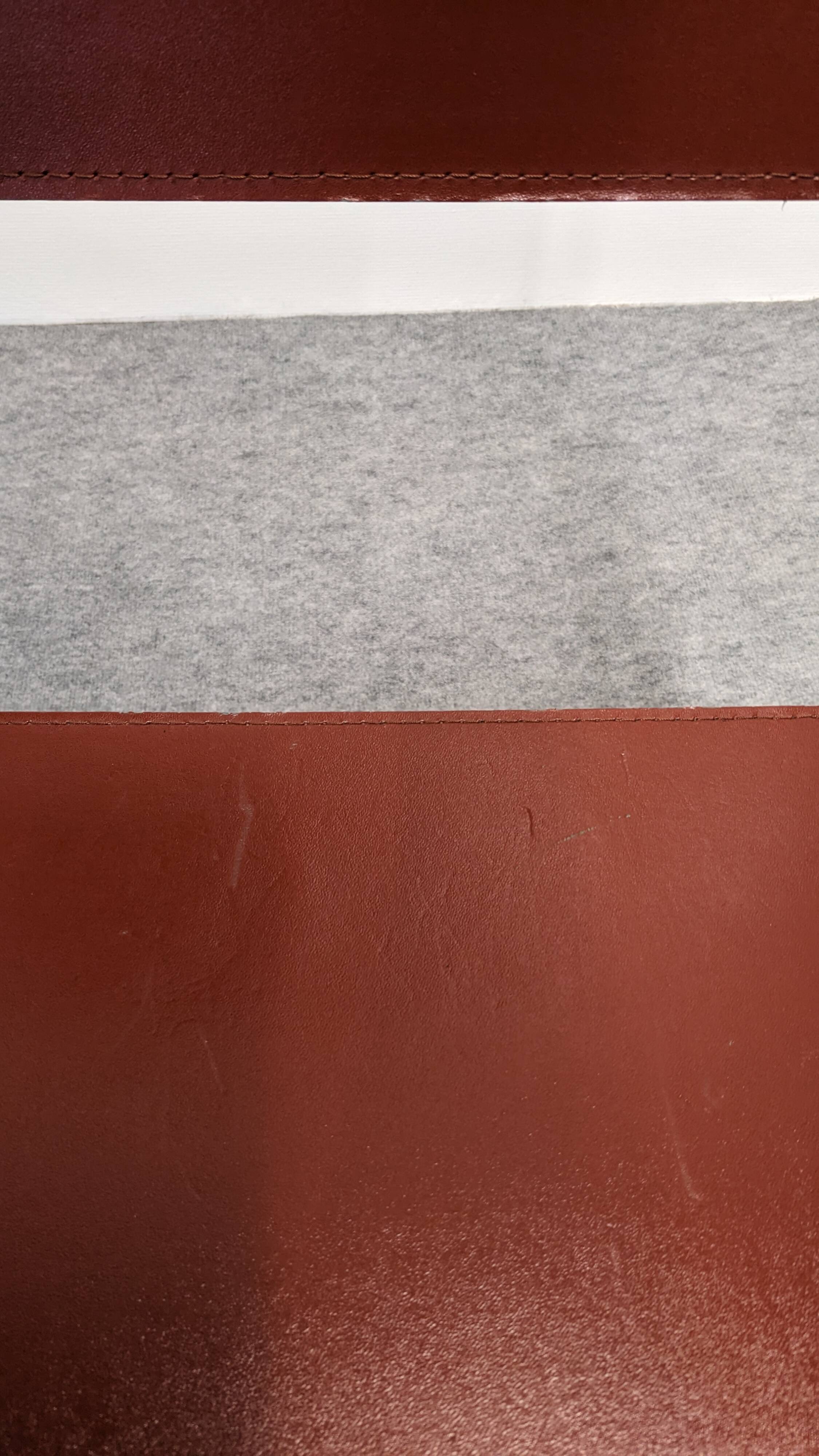 Série de 8 fauteuils cantilever modèle MG5 Made in Italy