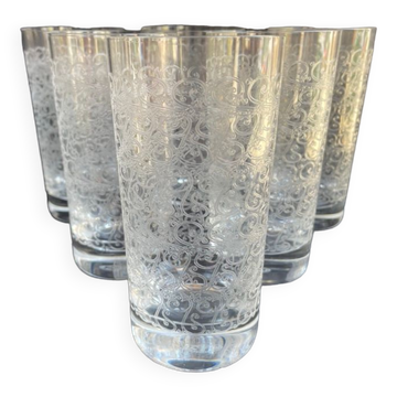 6 Baccarat Chopes Rohan service in box