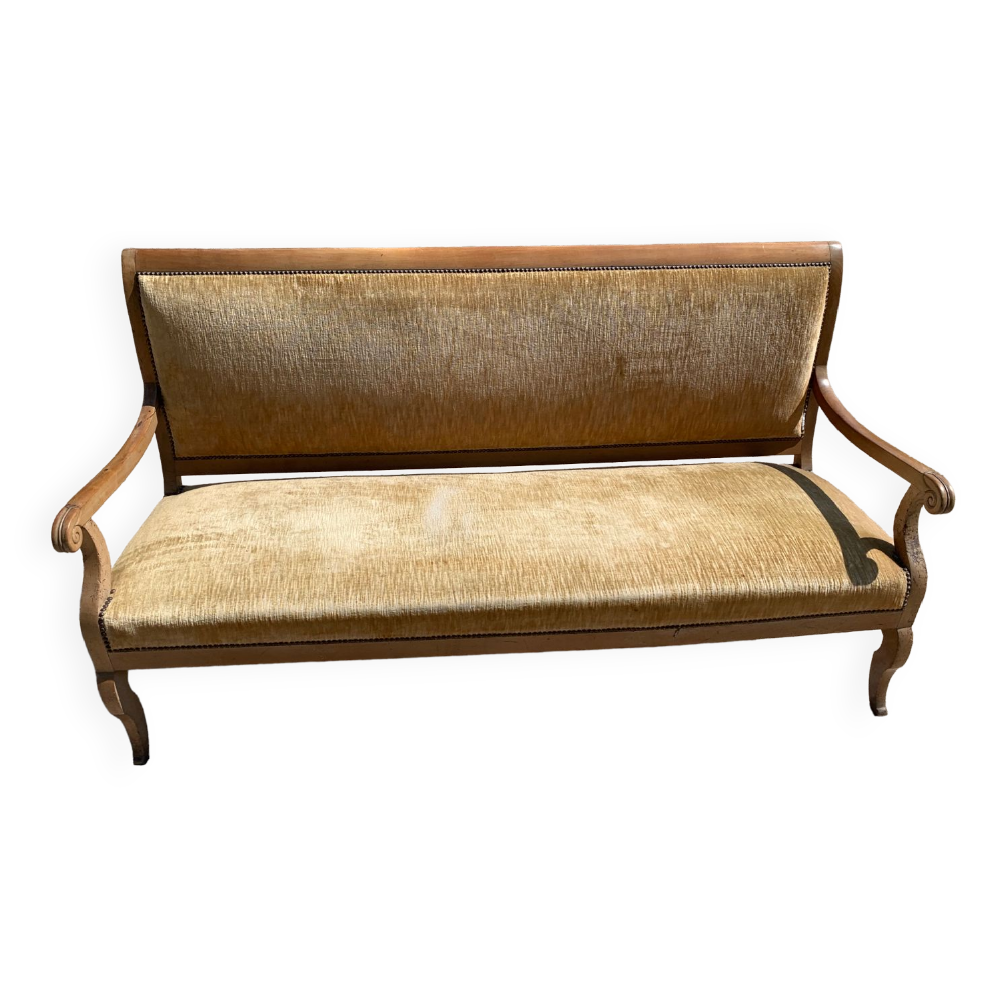 Louis Philippe bench circa 1850