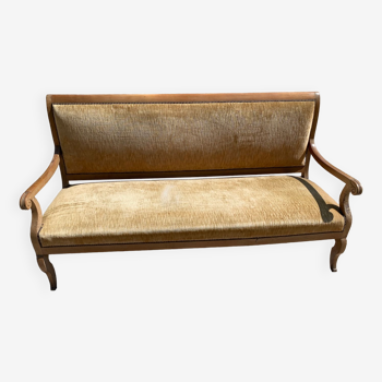 Banquette louis philippe vers 1850