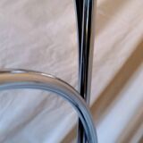 1970s chrome metal lily of the valley lamp