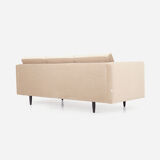 Canapé Alta beige velour design scandinave