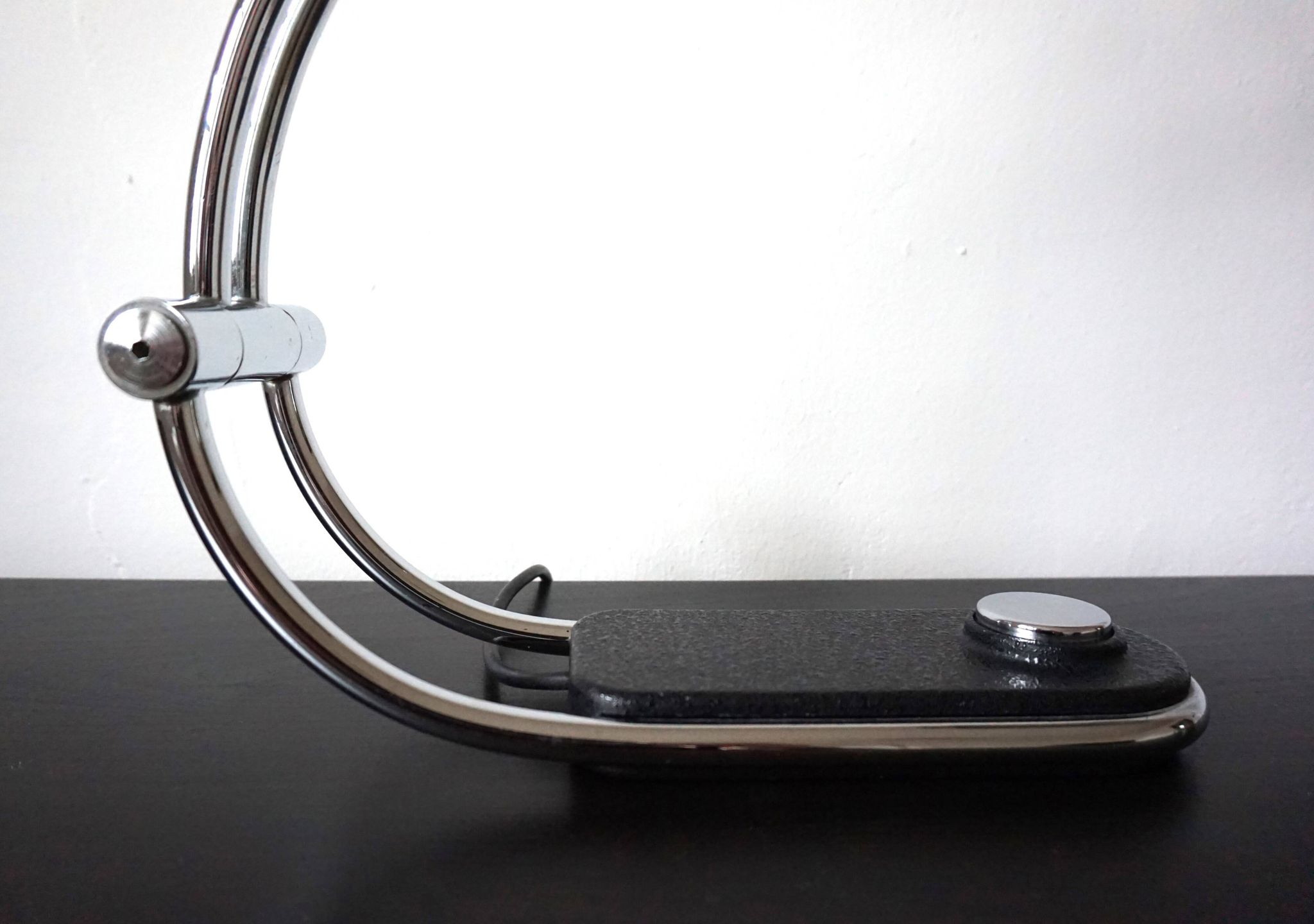 Hillebrand chrome table lamp by Egon Hillebrand
