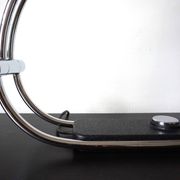 Hillebrand chrome table lamp by Egon Hillebrand
