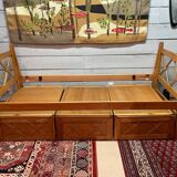 Lit daybed avec caisson vintage ep 59/60