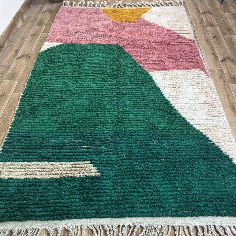 Handmade traditional Atlas Berber rug size 200 x 300 cm
