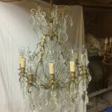 12-branched stamped chandelier