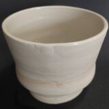 Vintage matcha bowl, stoneware, handcrafted.