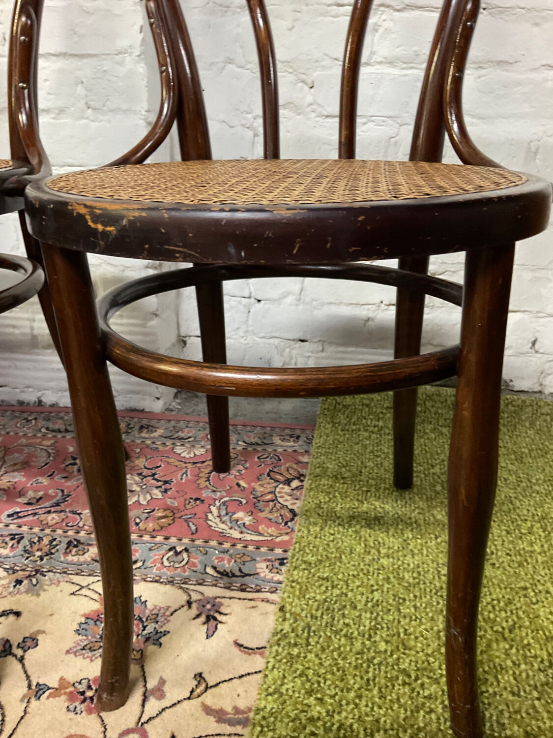 Pair of bistro chairs J&J Kohn early twentieth century