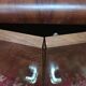 Art deco bar furniture symmetrical walnut veneer