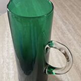 Vintage glass paste pitcher