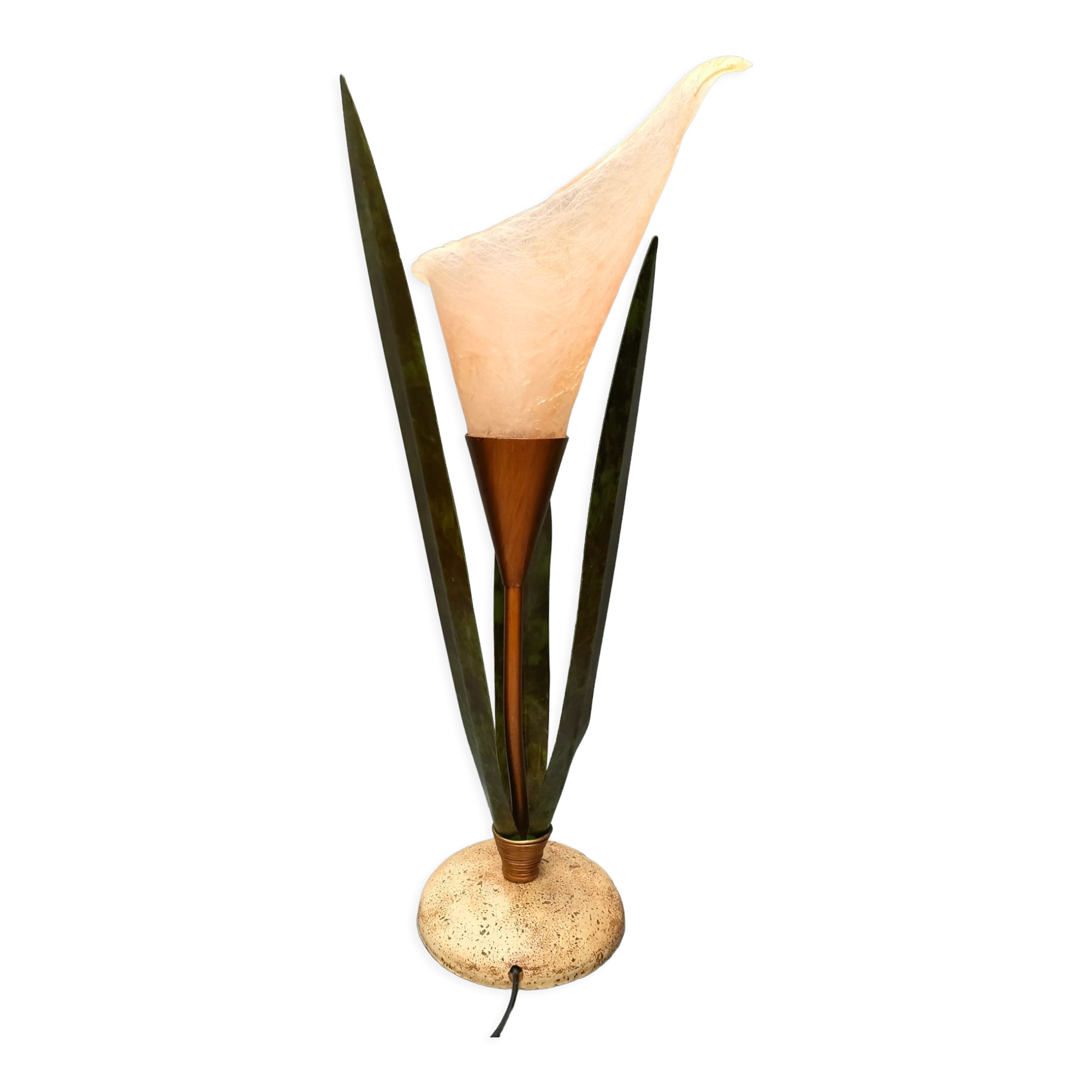 "Arum" table lamp 80's