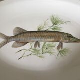 Plat ovale en porcelaine