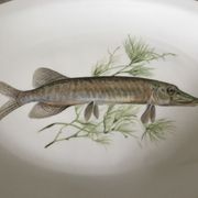 Porcelain oval dish
