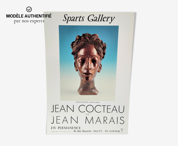Original poster Jean Cocteau by Jean Marais 80s | Selency