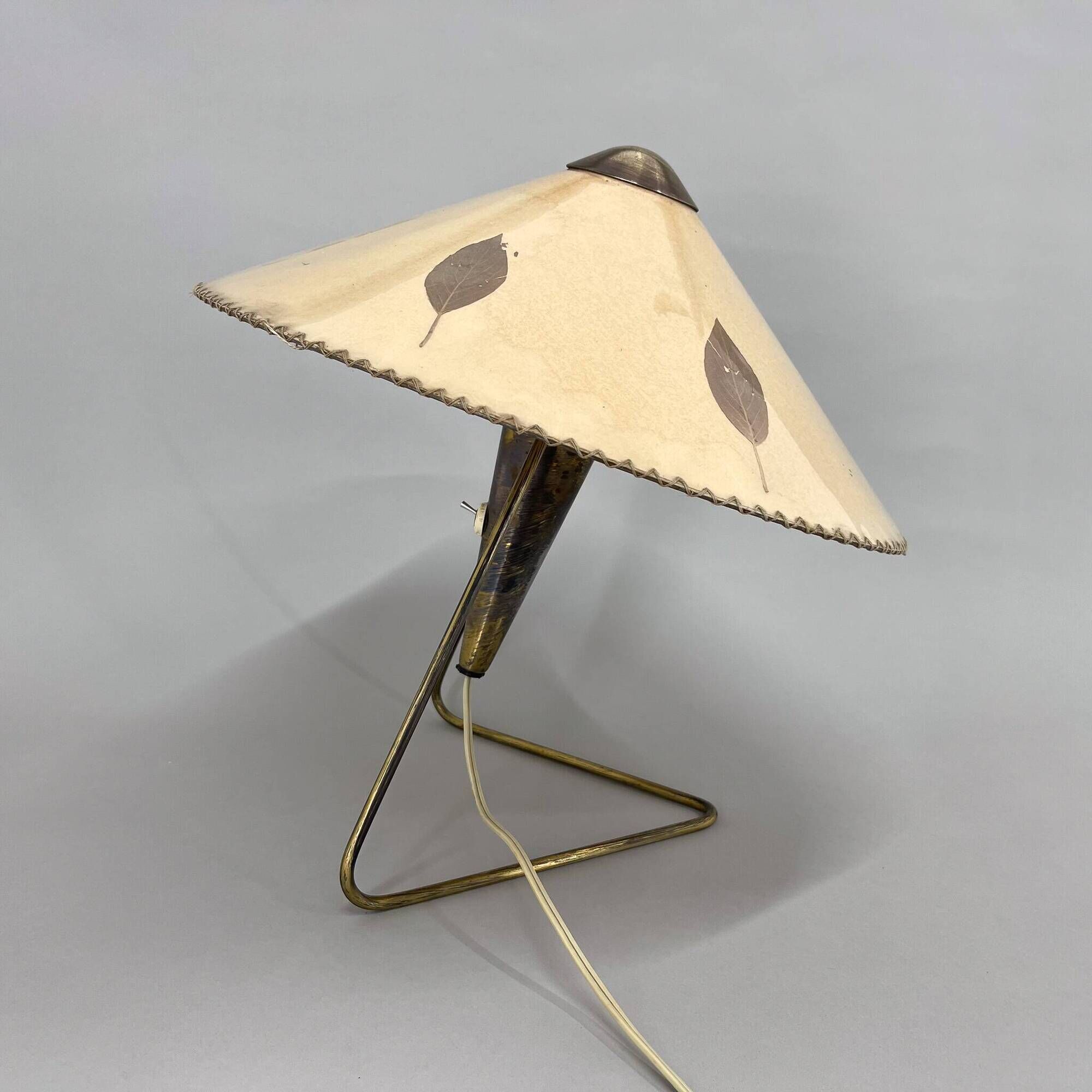 Large Rare Table or Wall Lamp by Helena Frantova for OKOLO, Czechoslovakia, 1950's