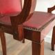 Rare set of 8 Art Deco armchairs.