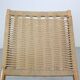 Mid- Century Modern Ebert Wels Beech& Rope Folding Lounge Chair, 1960's